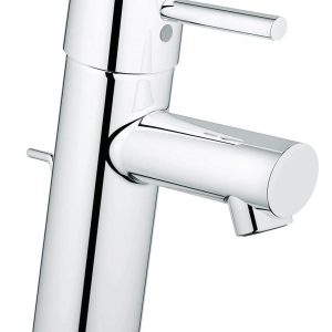 Grohe Concetto håndvaskarmatur med bundventil, krom