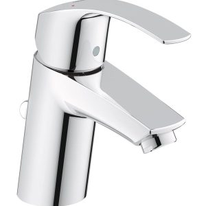 Grohe Eurosmart håndvaskarmatur med bundventil, krom